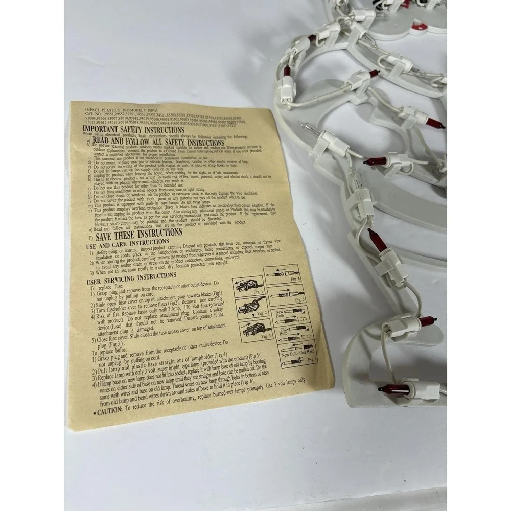 Vintage Christmas Santa Lighted Window Decoration 17